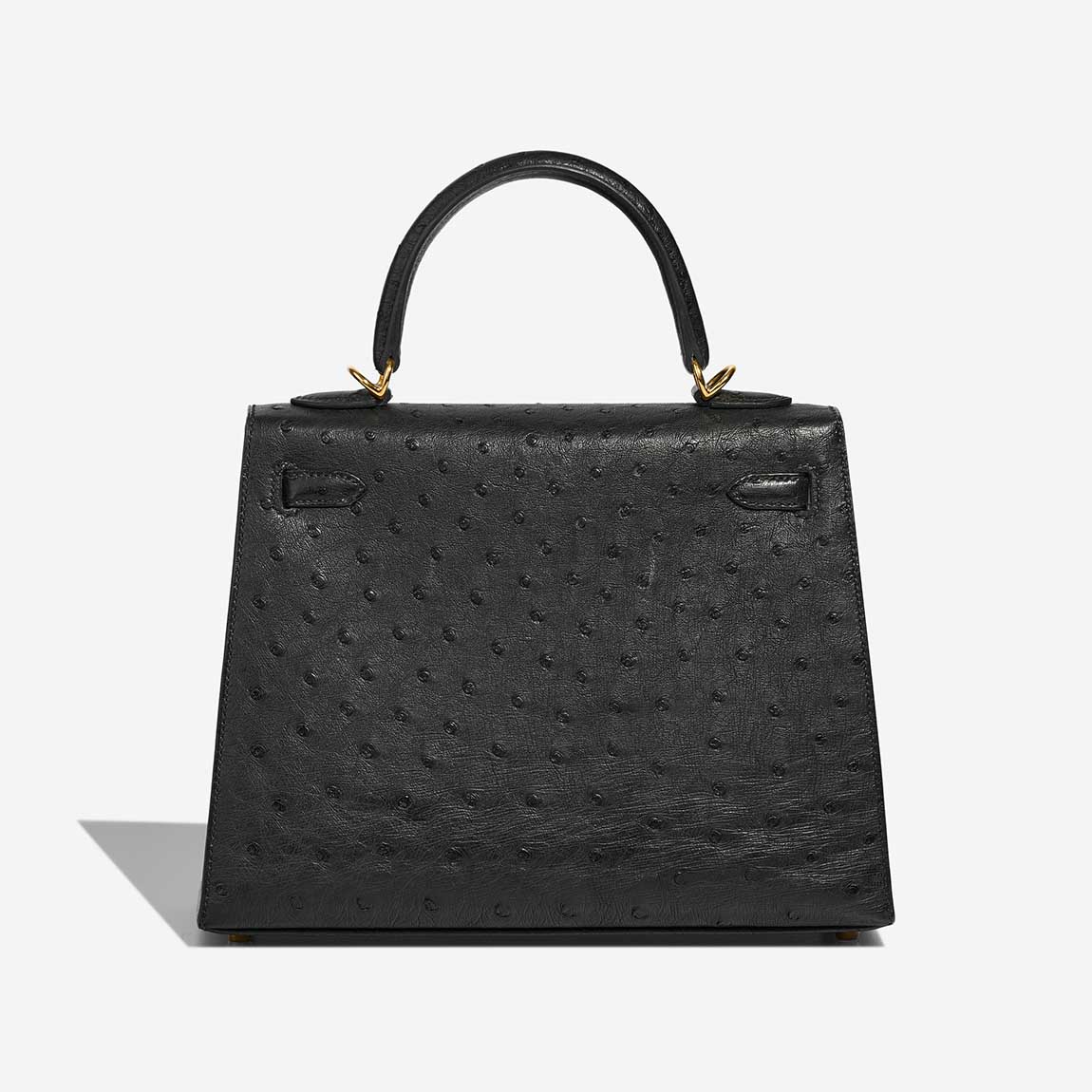 Hermès Kelly 25 Ostrich Black | Sell your designer bag