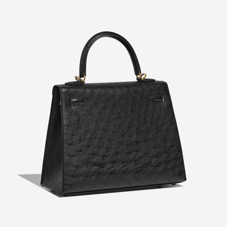 Hermès Kelly 25 Ostrich Black | Sell your designer bag