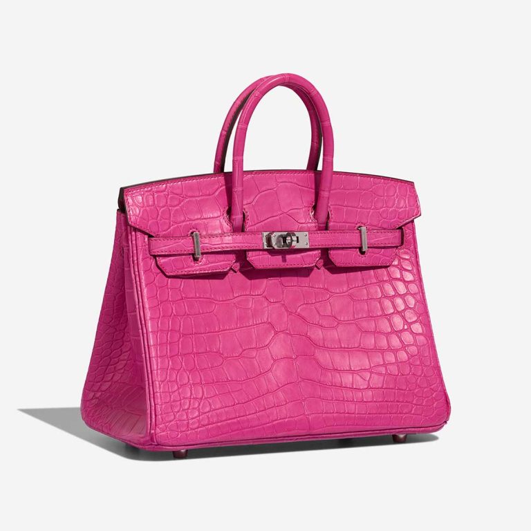 Hermès Birkin 25 Matte Alligator Rose Shocking | Sell your designer bag