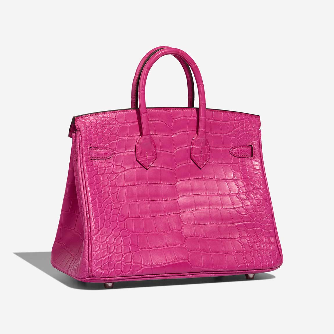 Hermès Birkin 25 Matte Alligator Rose Shocking | Sell your designer bag