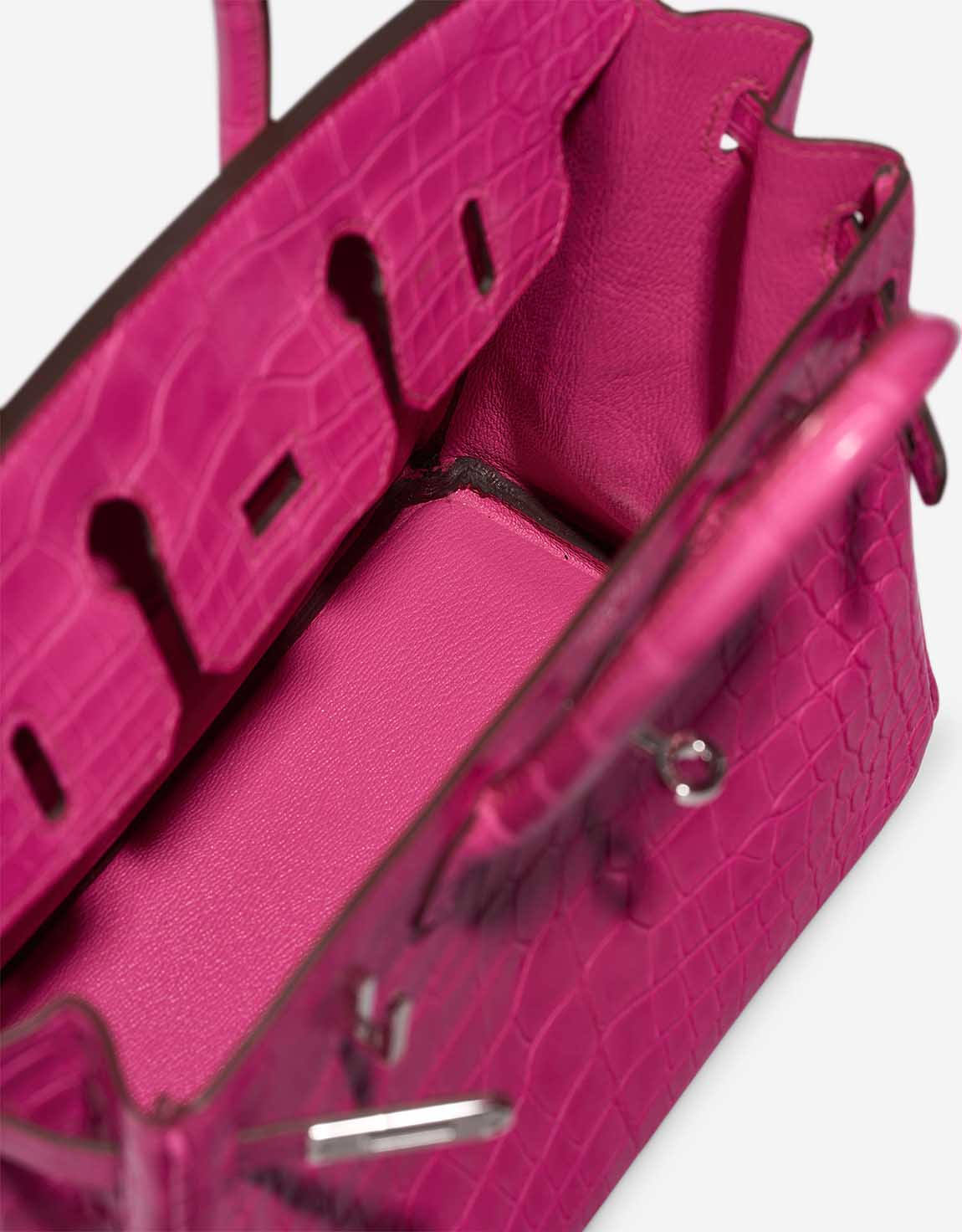 Hermès Birkin 25 Matte Alligator Rose Shocking Inside | Sell your designer bag