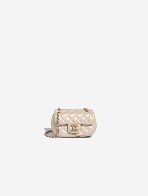 Chanel Timeless Extra Mini Lammleder Gold Front | Verkaufen Sie Ihre Designer-Tasche