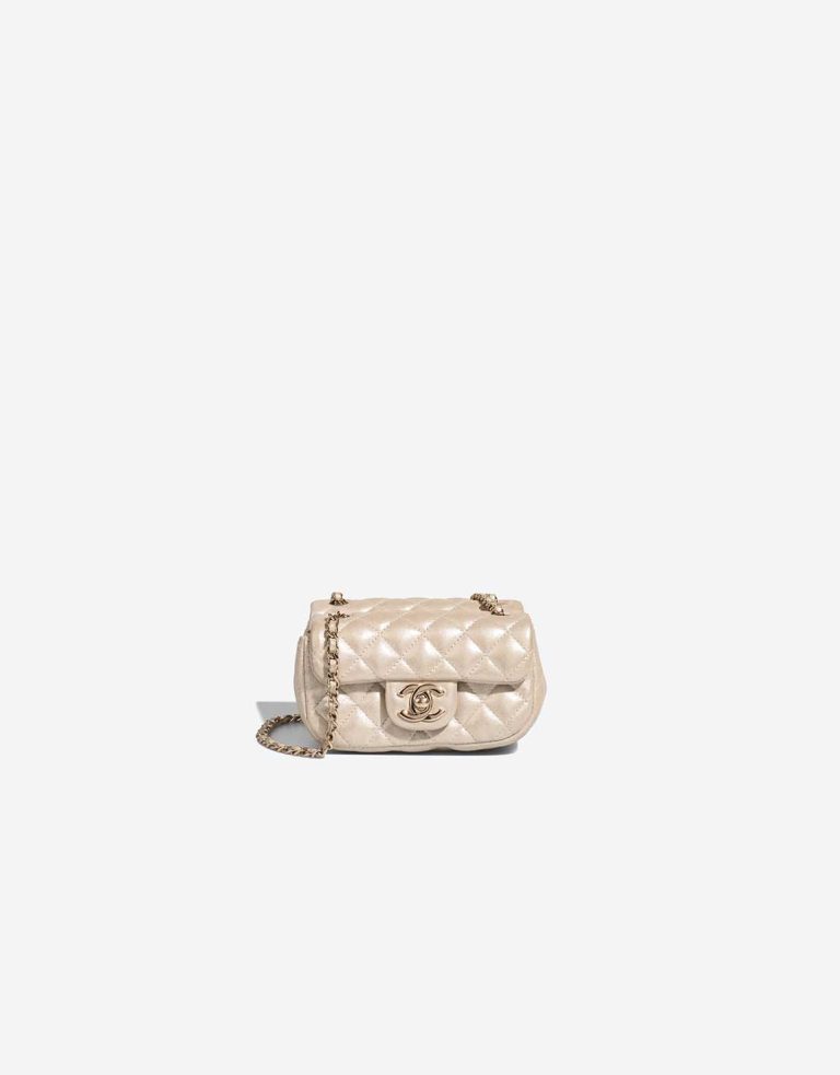 Chanel Timeless Extra Mini Lamb Gold Front | Sell your designer bag