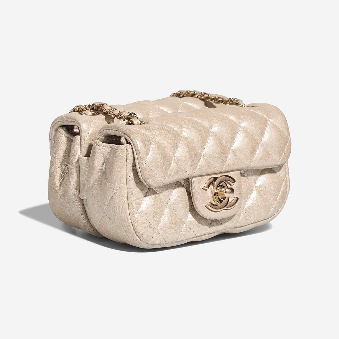 Chanel Timeless Extra Mini Lamb Gold | Sell your designer bag