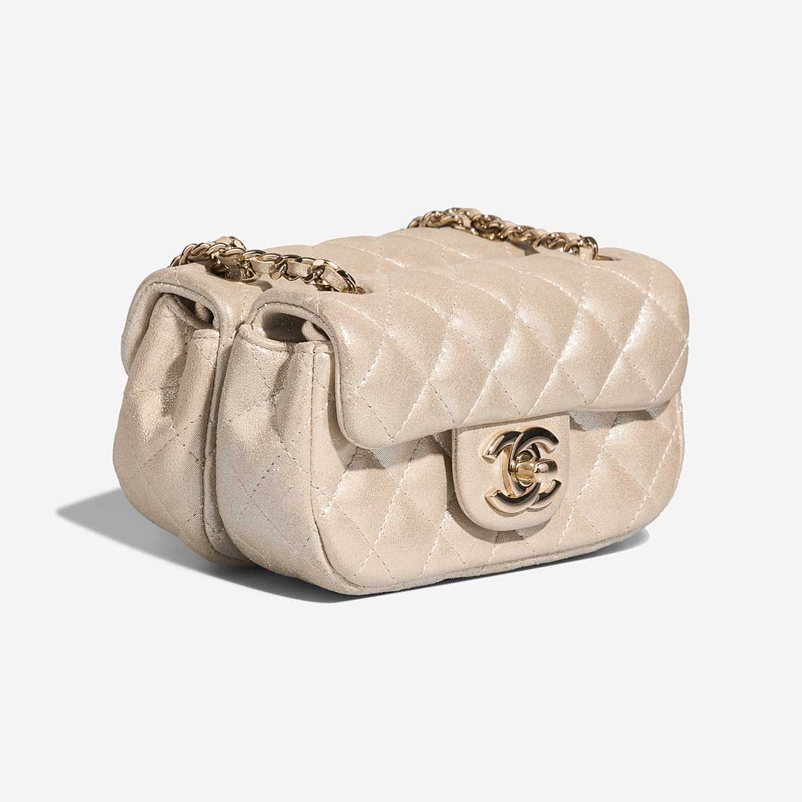 Chanel Timeless Extra Mini Lamb Gold | Sell your designer bag
