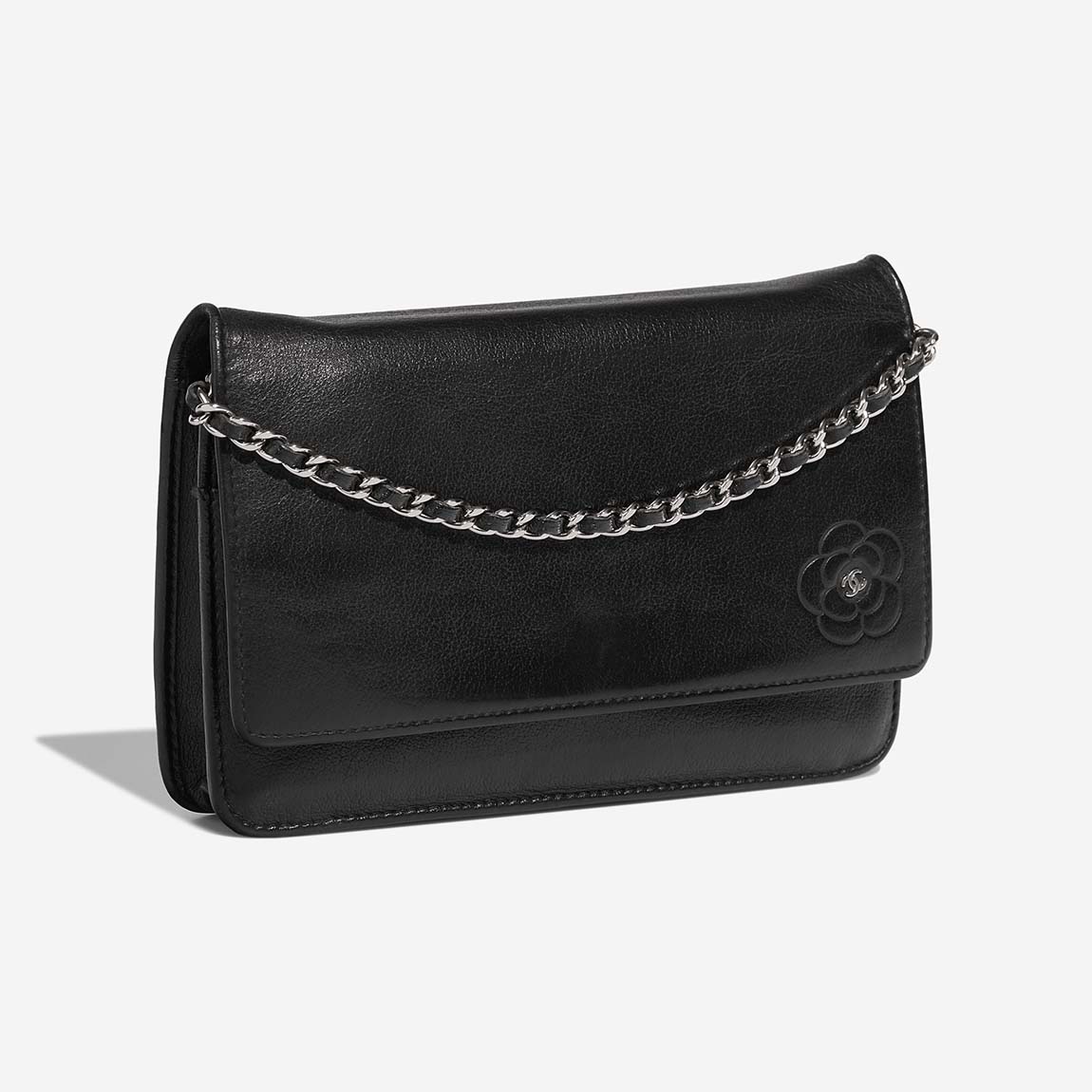 Chanel Wallet On Chain Lamb Black | Sell your designer bag