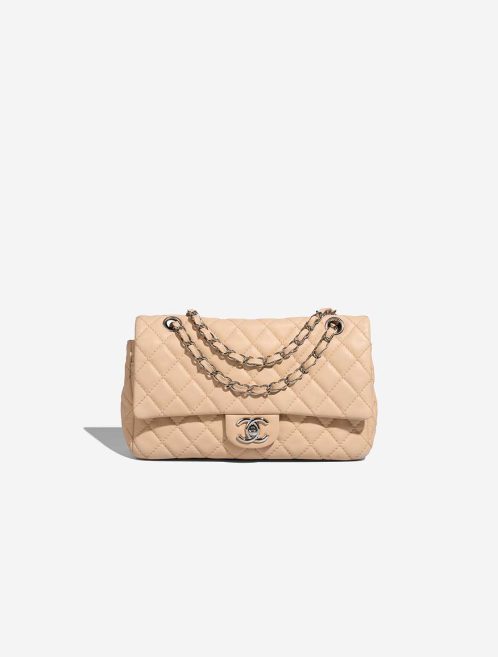 Chanel Timeless Medium Lamb Beige Front | Sell your designer bag