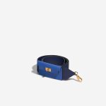 Hermès Kelly Pocket Strap Epsom / Swift Bleu de France / Bleu Saphir Front | Sell your designer bag