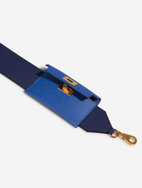 Hermès Kelly Pocket Bandoulière Epsom / Swift Bleu de France / Bleu Saphir Closing System | Sell your designer bag