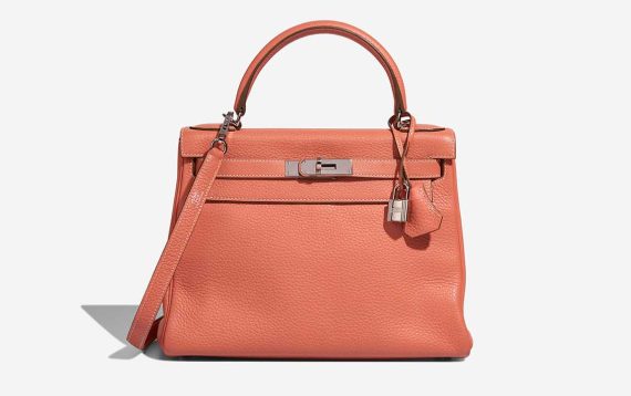 Hermès Kelly 28 Clémence Crevette Front | Vendez votre sac de créateur