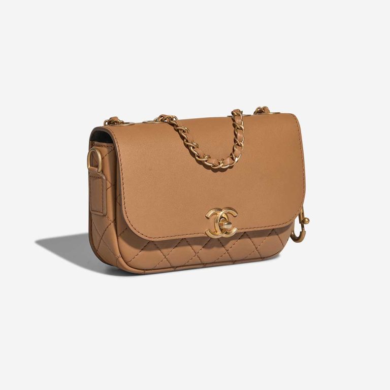 Chanel Flap Bag Small Lamb Brown | Sell your designer bag