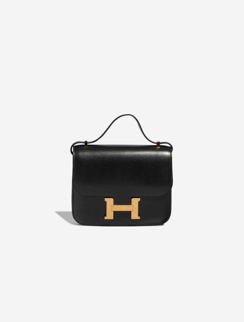 Hermès Constance 18 Box Schwarz Front | Verkaufen Sie Ihre Designer-Tasche