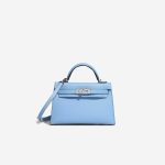 Hermès Kelly Mini Epsom Céleste Front | Sell your designer bag