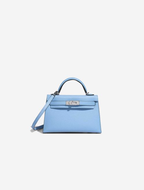 Hermès Kelly Mini Epsom Céleste Front | Sell your designer bag