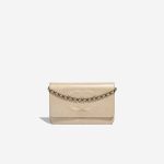 Chanel Timeless Wallet On Chain Calf Gold Front | Sell your designer bag