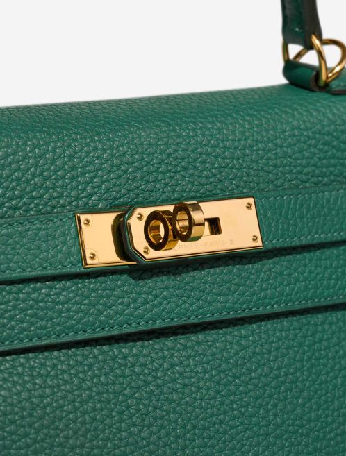 Hermès Kelly 28 Togo Vert Vertigo Closing System | Sell your designer bag