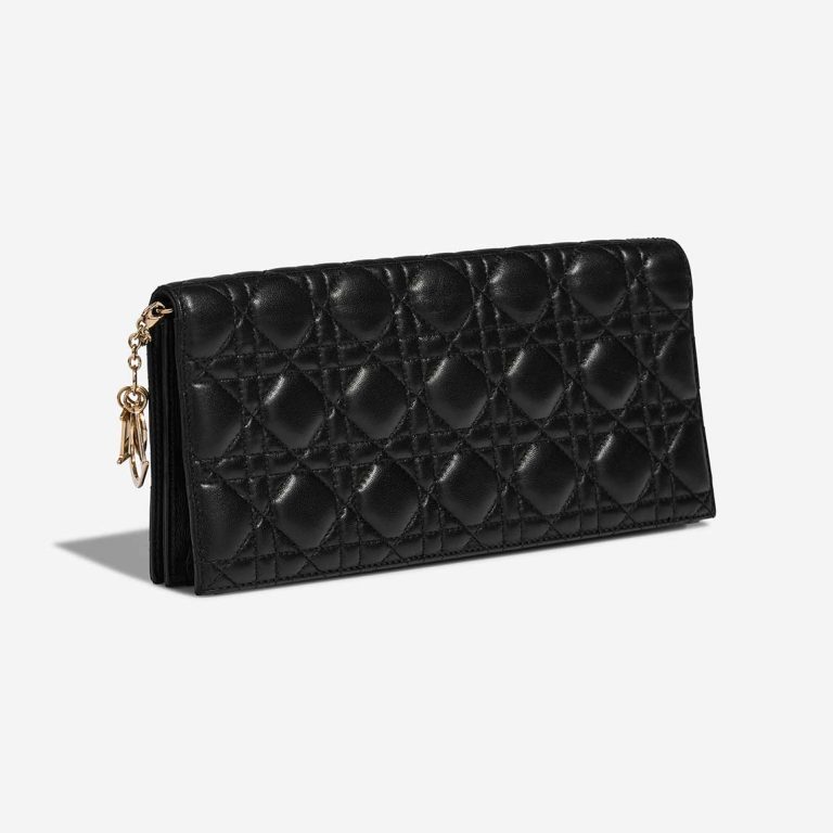 Dior Lady Clutch Lamb Black | Sell your designer bag