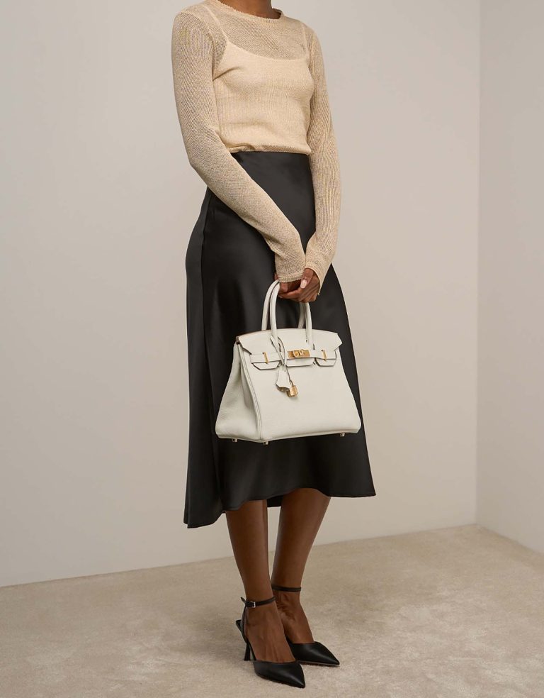 Hermès Birkin 30 Togo Mushroom Front | Verkaufen Sie Ihre Designer-Tasche