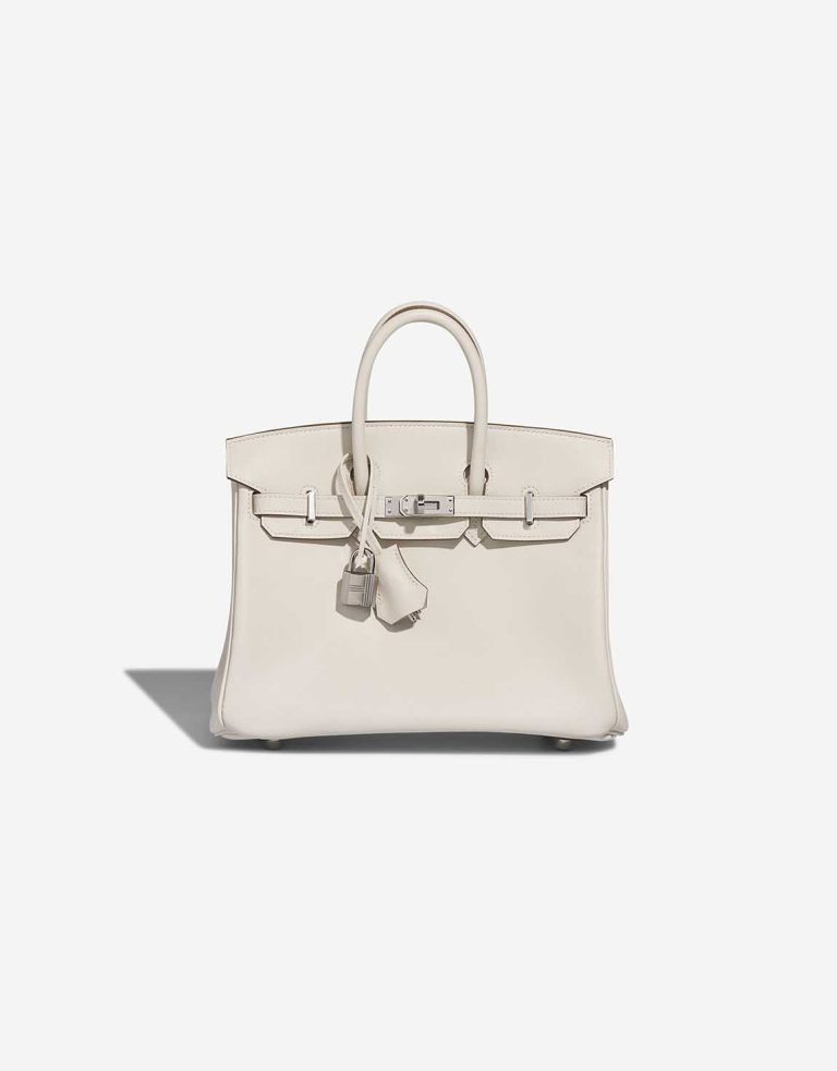 Hermès Birkin 25 Swift Mushroom Front | Verkaufen Sie Ihre Designer-Tasche