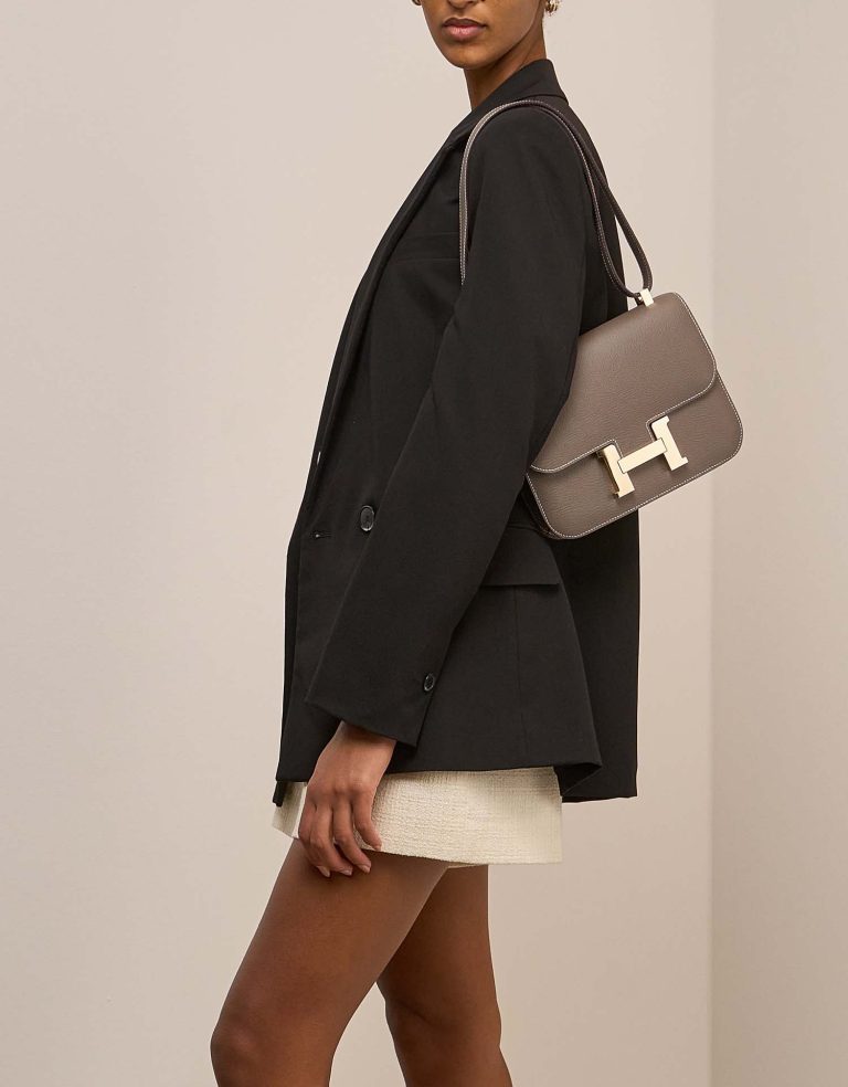 Hermès Constance 24 Epsom Étoupe Front | Sell your designer bag