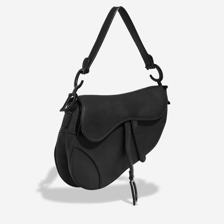 Dior Saddle Medium Calf Black | Sell your designer bag