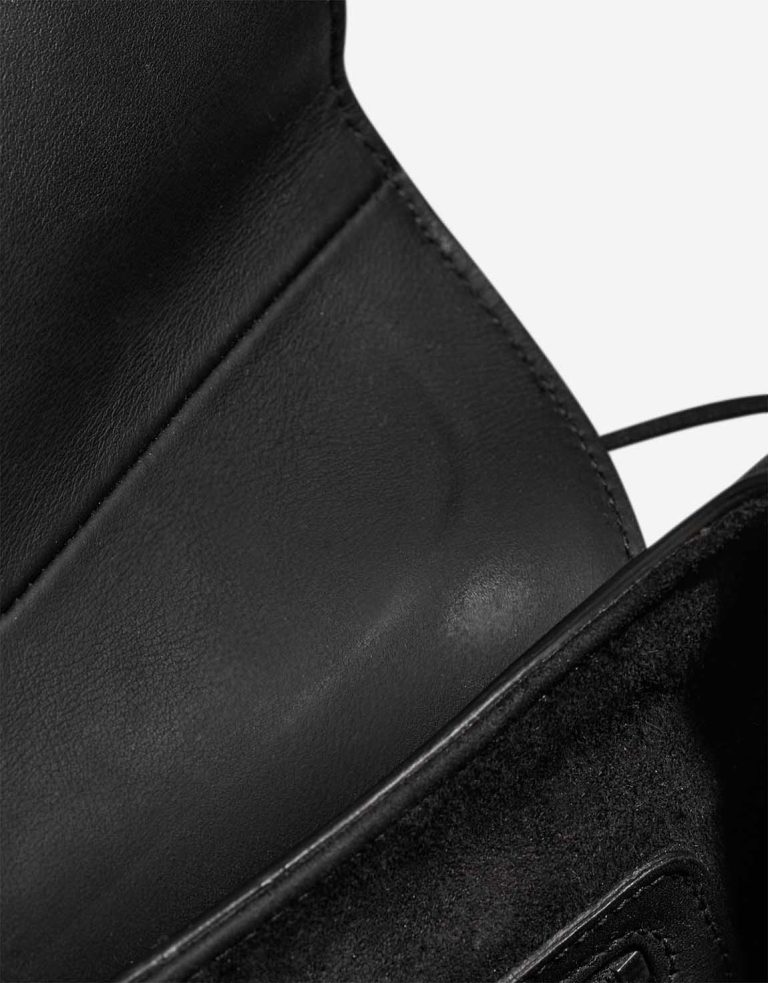 Dior Saddle Medium Calf Black Signs of wear | Sell your designer bag