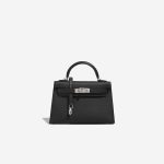 Hermès Kelly Mini Epsom Black Front | Sell your designer bag