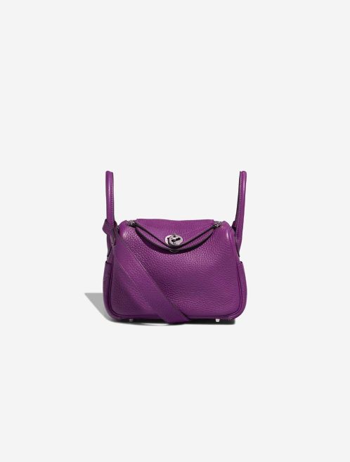 Hermès Lindy Mini Taurillon Clémence Anémone Front | Sell your designer bag