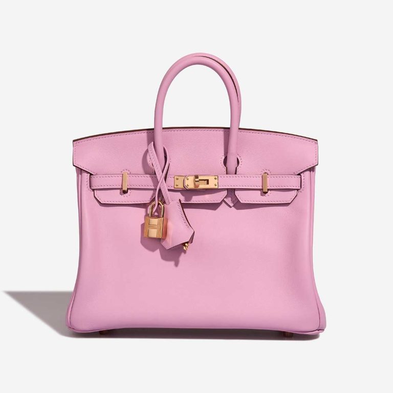 Hermès Birkin 25 Swift Mauve Sylvestre Front | Sell your designer bag