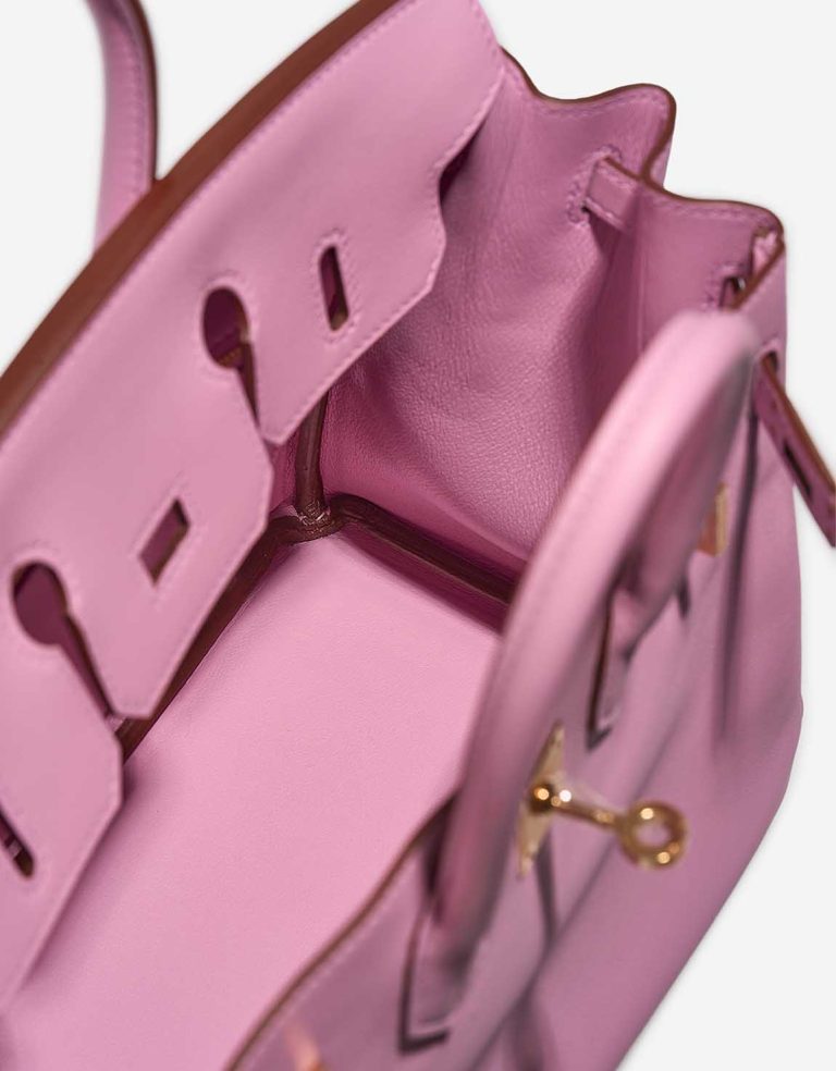 Hermès Birkin 25 Swift Mauve Sylvestre Inside | Sell your designer bag