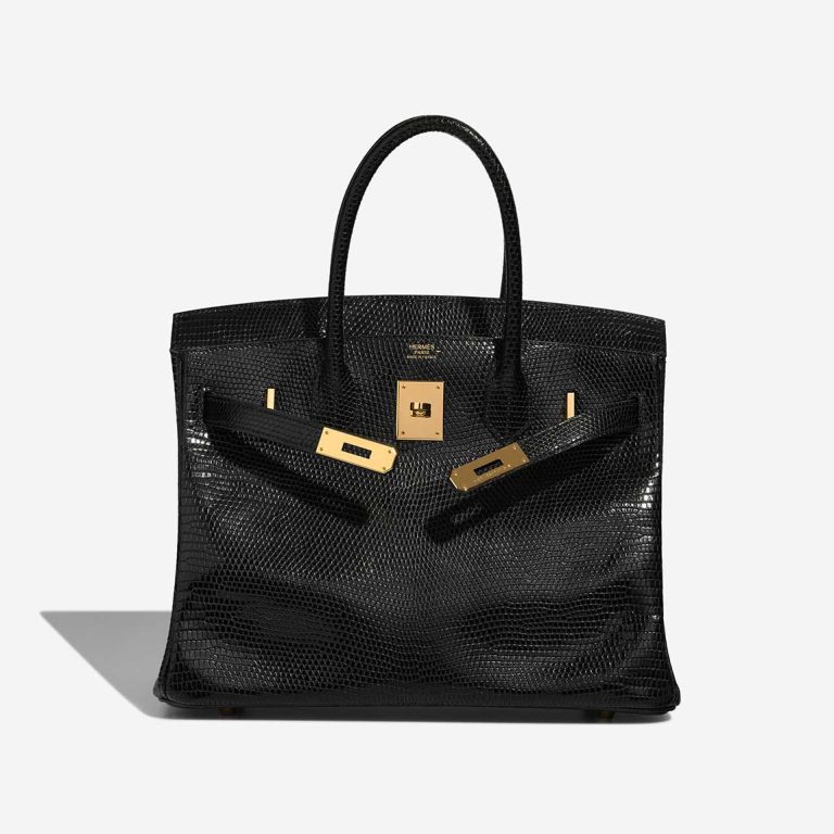 Hermès Birkin 30 Salvator Lizard Black | Sell your designer bag