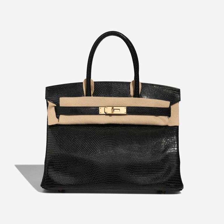 Hermès Birkin 30 Salvator Lizard Black | Sell your designer bag