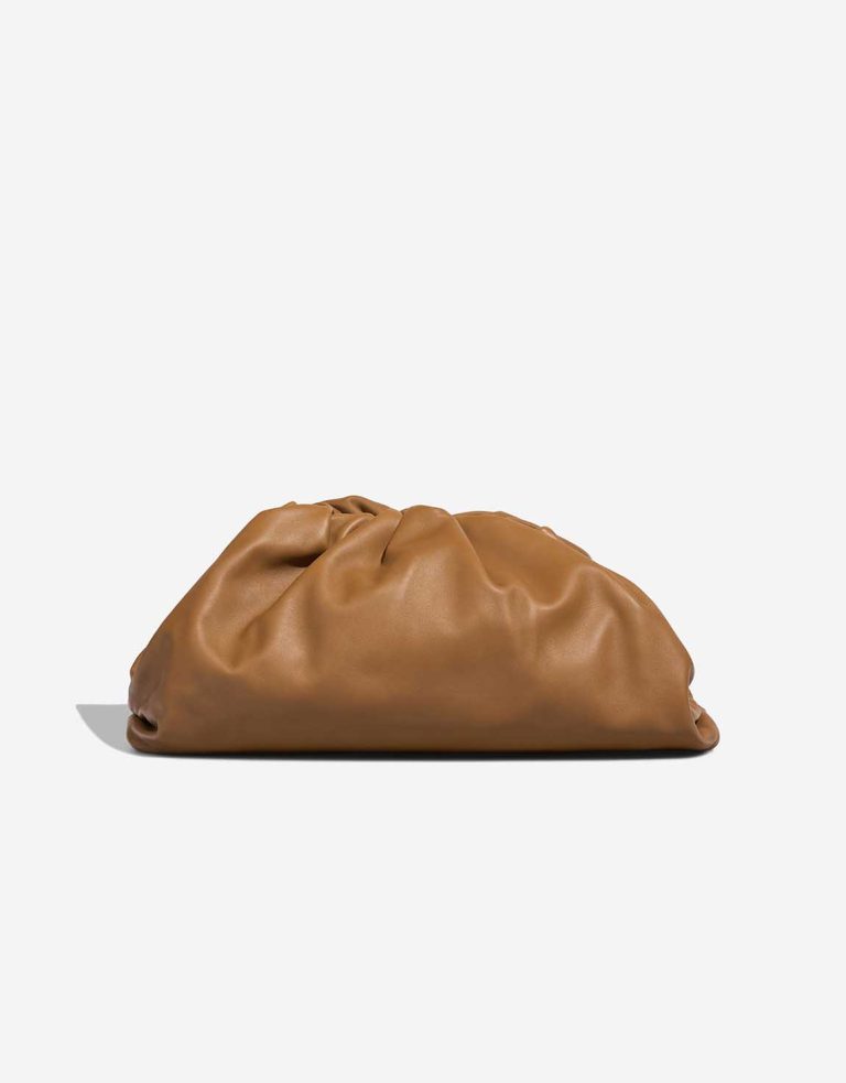 Bottega Veneta Pouch Calf Teak Front | Sell your designer bag
