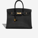 Hermès Birkin 35 Epsom Black Front | Sell your designer bag