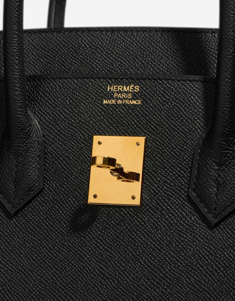 Hermès Birkin 35 Epsom Black Logo | Sell your designer bag