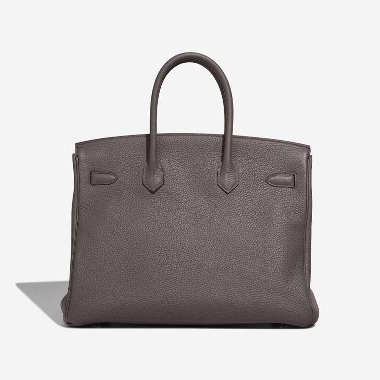 Hermès Birkin HSS 35 Taurillon Clémence Étain / Bleu Brighton | Vendre votre sac de créateur