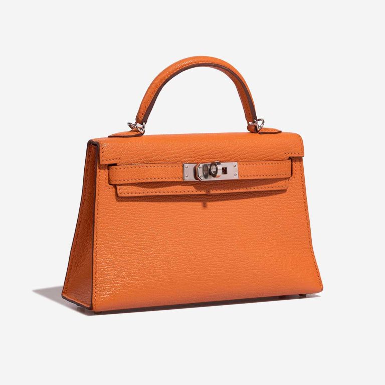 Hermès Kelly Mini Chèvre Mysore Gold / Orange | Sell your designer bag