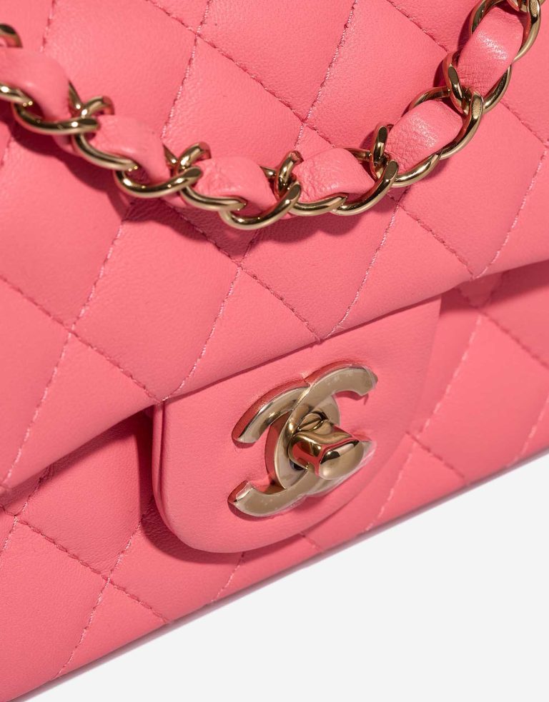 Chanel Timeless Mini Rectangular Lammleder Pink Closing System | Verkaufen Sie Ihre Designer-Tasche