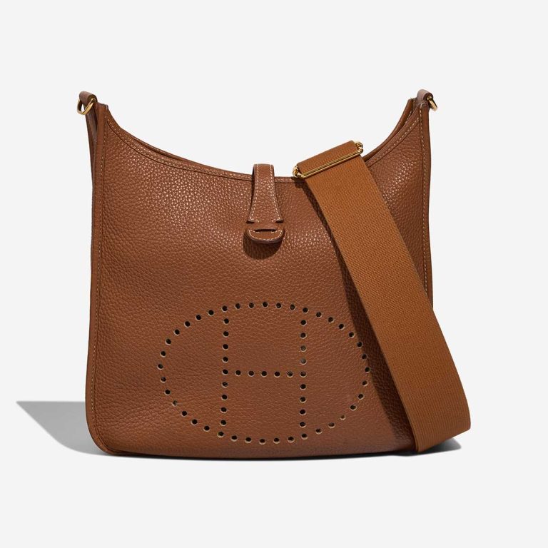 Hermès Evelyne 29 Clémence Gold Front | Vendre votre sac de créateur