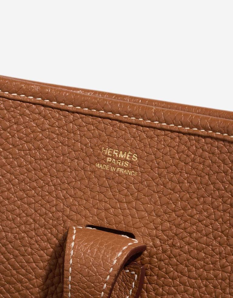 Hermès Evelyne 29 Clémence Gold Logo | Vendre votre sac de créateur