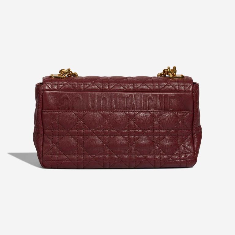 Dior Caro Medium Calf Dark Red | Sell your designer bag