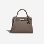 Hermès Kelly 28 Epsom Étoupe Front | Sell your designer bag