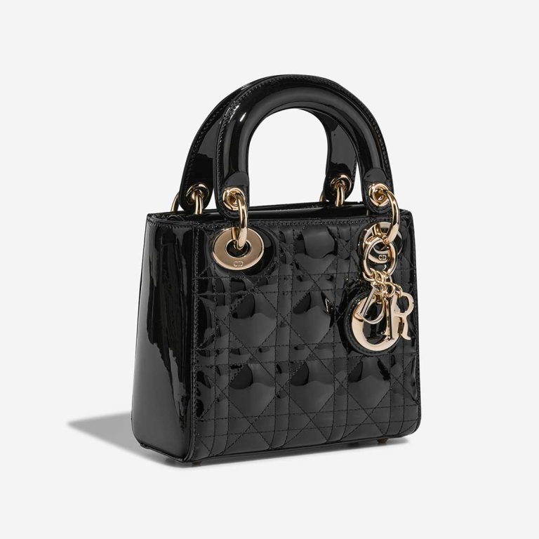 Dior Lady Mini Patent Black | Sell your designer bag