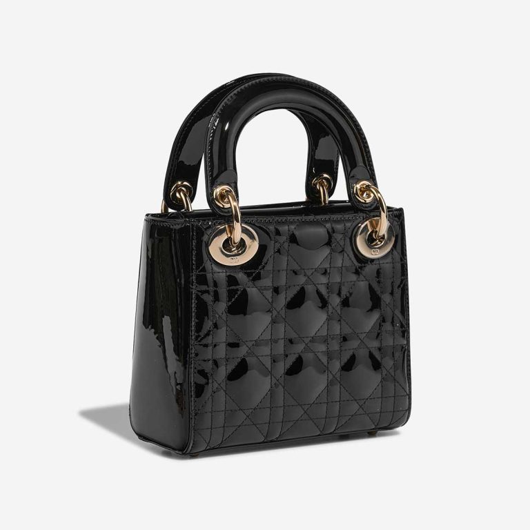 Dior Lady Mini Patent Black | Sell your designer bag