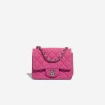 Chanel Timeless Mini Square Caviar Pink Front | Sell your designer bag