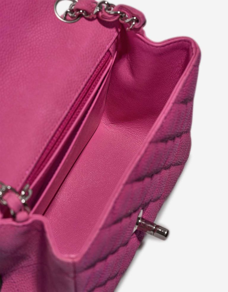 Chanel Timeless Mini Square Caviar-Leder Pink Inside | Verkaufen Sie Ihre Designer-Tasche