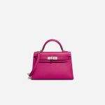 Hermès Kelly Mini Epsom Rose Pourpre Front | Sell your designer bag