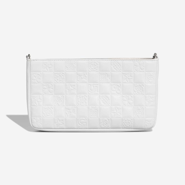 Chanel Clutch With Chain Small Lamb White | Sell your designer bag