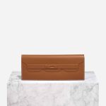 Hermès Birkin Shadow Cut Clutch Swift Gold Front | Vendez votre sac de créateur