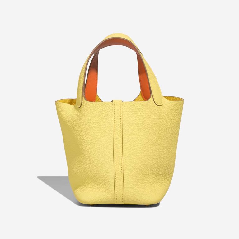 Hermès Picotin 18 Clémence Limoncello / Orange  | Sell your designer bag